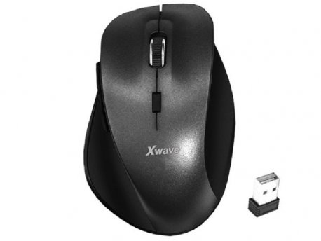 Xwave Optički miš,USB bežični do 1600dpi, 2.4Ghz (6-10m),6 tastera,ergonomski,puna dimenzija