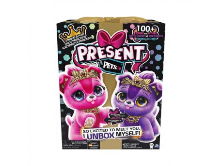 HASBRO GFT PRESENT PETS PLISANA IGRACKA KUCA