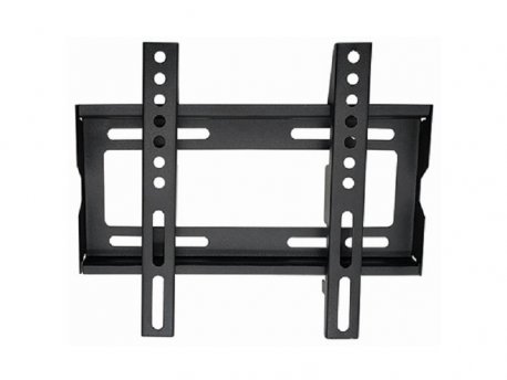 TOP MOUNT Nosač za TV/ 14''- 42''/FIKSNI/VESA do 200x200/težina do 25kg/2,5 cm od zida/crn