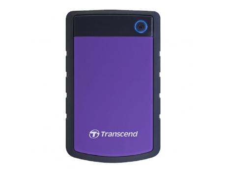 TRANSCEND TS2TSJ25H3P Eksterni HDD 2TB Anti-shock system crno/ljubicasti