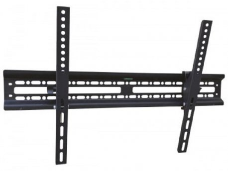TOP MOUNT Nosač za TV/ 32''- 80''/TILT/NAGIB 0°-15°/VESA do 600x400/težina do 45kg/2.5cm od zida/crn