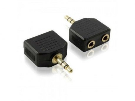 S BOX Adapter 3,5 mm / 2 x 3,5 mm