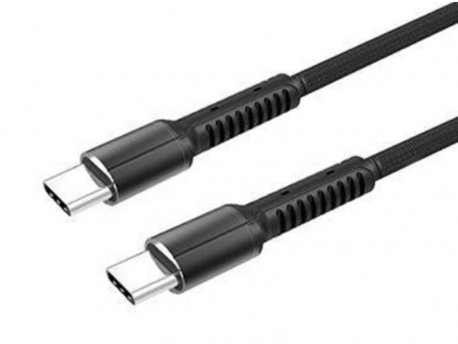 SIYOTEAM Naponski USB Type-C kabl, 1m, Crni (LC91)