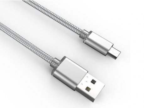 SIYOTEAM USB na Micro USB kabl, 1m, sivi (LS28M)