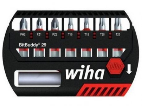 WIHA Bit set Ph/Pz/Torx 1/8 Magn W 36922