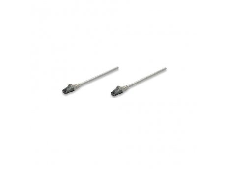 INTELLINET Patch Cable, Cat6 compatible, U/UTP, 2m, Gray