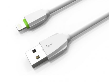 SIYOTEAM Lightning Apple USB kabl, 1m, Beli (LS07L)