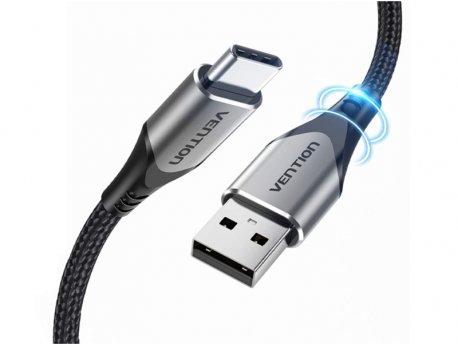 Vention USB 2.0-A na Micro-B kabl, 0.5m / Aluminum sivi (COAHD)