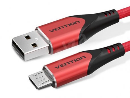 Vention USB 2.0-A na Micro-B kabl, 2m / Aluminum crveni (COARH)