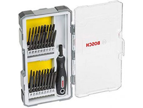 BOSCH 37-delni set bitova sa ručnim zavrtačem Extra Hard 2607017320