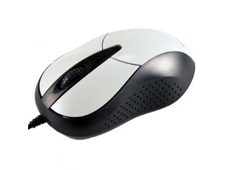 S BOX Žični optički miš (Beli) M-30W
