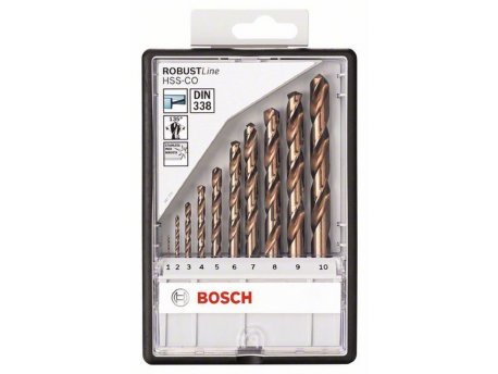 BOSCH 10-delni Robust Line set burgija za metal 2607019925