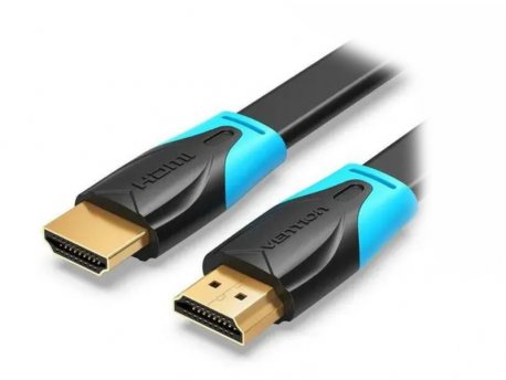 Vention Flat HDMI kabl, 2m, Crni (VAA-B02-L200)