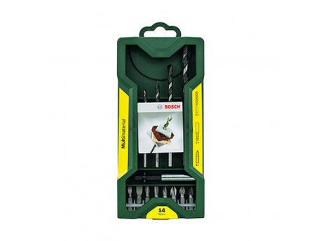 BOSCH X-LINE MINI SET BIT/BURG 1/14