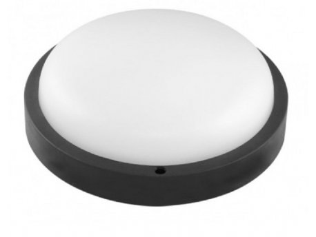 PROSTO LED brodska lampa okrugla 12W 4200K, IP54 LBC5-170-CW/BK