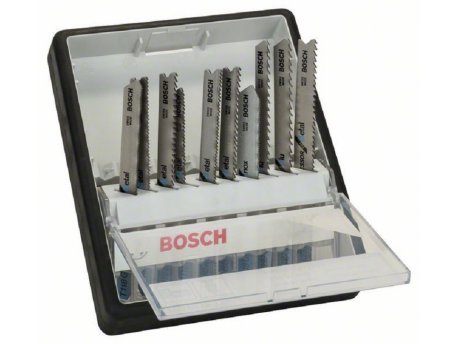 BOSCH 10-delni Robust Line set listova ubodne testere Metal Expert T-prihvat 2607010541