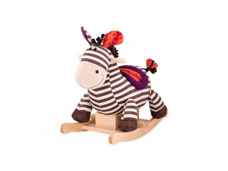 B TOYS Plišana zebra klackalica 312033