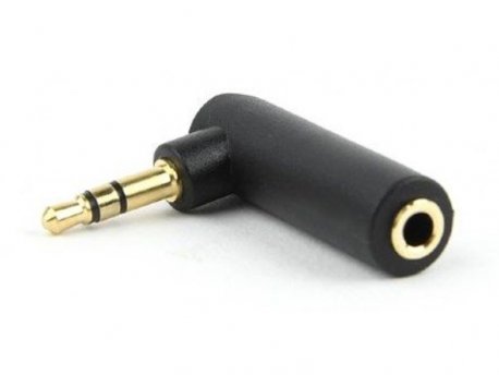 GEMBIRD Ugaoni 3.5 mm stereo audio adapter (A-3.5M-3.5FL)