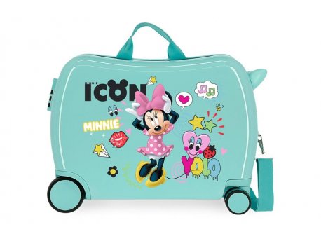 DISNEY MINNIE ABS Kofer za decu, tirkizni