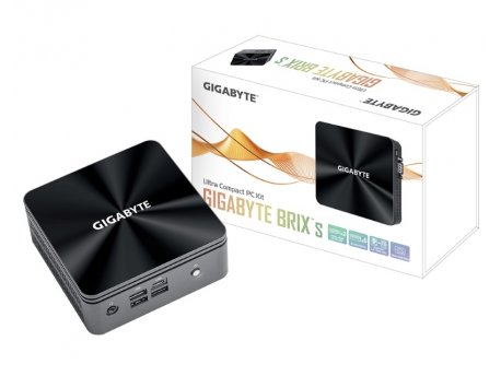 GIGABYTE GB-BRi7H-10710 Mini PC Intel Hexa Core i7-10710U 1.10GHz (4.7GHz)
