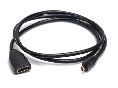 Vention Micro HDMI ekstenzioni kabl 1m, crni (ABBBF)
