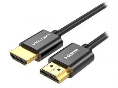 Vention HDMI kabl, 1.5m, ultra tanki, crni (AATBG)