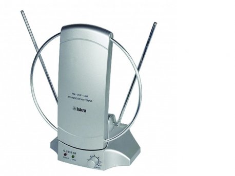 ISKRA Antena  G2235-06 sobna sa pojacalom, UHF/VHF, dobit 36dB, 220v + 12v FO