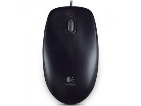 LOGITECH USB B100 optical 800dpi, black OEM