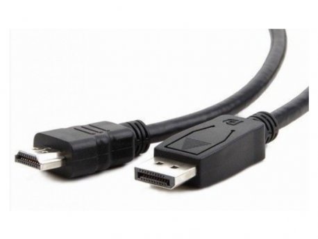 GEMBIRD DisplayPort na HDMI kabl, 1m, crni (CC-DP-HDMI-1M)
