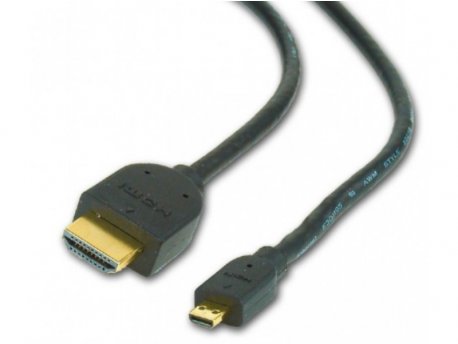 GEMBIRD HDMI na Micro D kabl, 1.8m, crni (CC-HDMID-6)