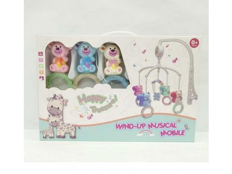 HK MINI Muzička vrteška veseli medvedići A042975