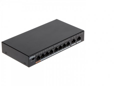 DAHUA SWITCH PFS3010-8ET-96 10/100 RJ45 ports, POE SWITCH 8 kanala