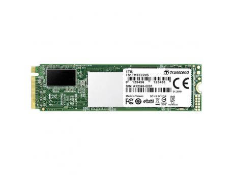 TRANSCEND TS1TMTE220S M.2 SSD 1TB NVMe, 2280, PCIe Gen3x4