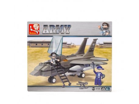 SLUBAN Kocke, ratnički avion, 142 kom A016013
