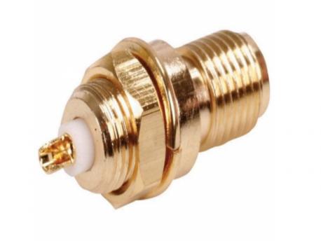 OSTALI SMA-004 Sma female bulkhead plug gold plated