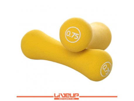 LiveUp LS2002 Bučice neopren 0.75kg 2 kom.