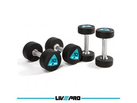LivePro LP8002 Bučice Urethan 2x10kg