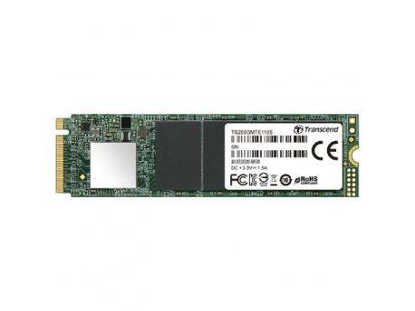 TRANSCEND M.2 256GB SSD NVMe 2280 Gen3x4TS256GMTE110S