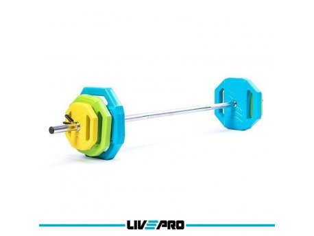 LivePro Dvoručni set tegova 20kg - LP8035
