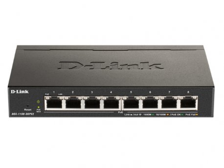 D LINK DGS-1100-08PV2 8port EasySmart switch