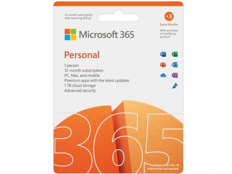 MICROSOFT 365 Personal P8 32bit/64bit/English/1 korisnik/1 godina (QQ2-01404)
