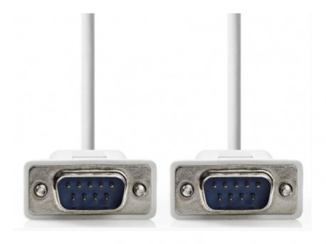 NEDIS Serial RS232 kabl, D-SUB 9-pin na D-SUB 9-pin, 2m, (CCGP52000IV20)