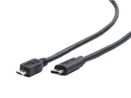 GEMBIRD CCP-USB2-mBMCM-1M Gembird USB 2.0 Micro BM to Type-C cable (Micro BM/CM), 1 m