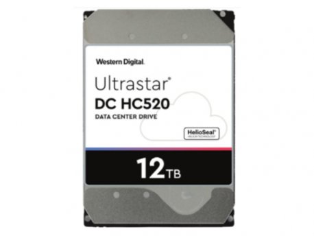 WESTERN DIGITAL ULTRASTAR HE12, 3.5 / 12TB / 256MB / SATA / 7200 rpm, HUH721212AL5200