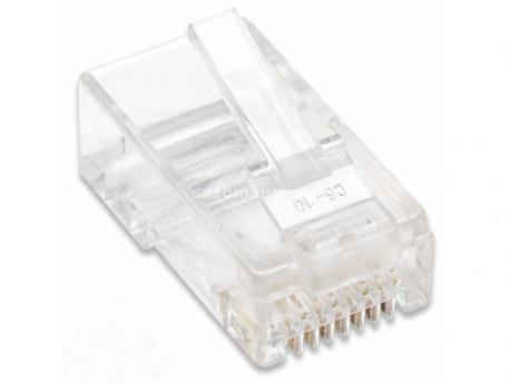 INTELLINET Konektor Cat5e RJ45, UTP, 100 komada, 2-prongs