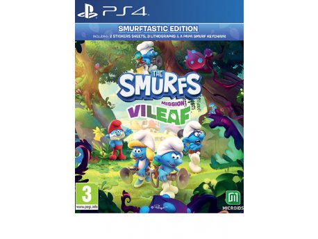 MICROIDS PS4 The Smurfs: Mission Vileaf - Smurftastic Edition