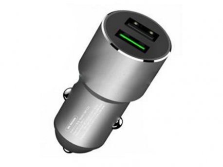 REMAX Auto punjač LETOR QC 3.0A + USB 3.1A srebrni