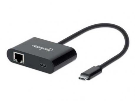 MANHATTAN USB Type-C 3.2 na LAN 10/100/1000 Mbps / USB TypeC