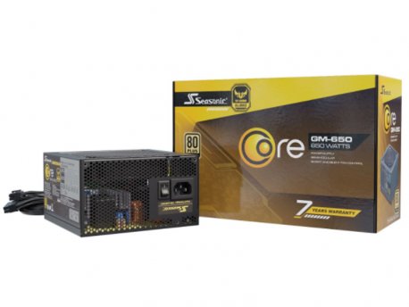 SEASONIC CORE-GM-650, 80+Gold