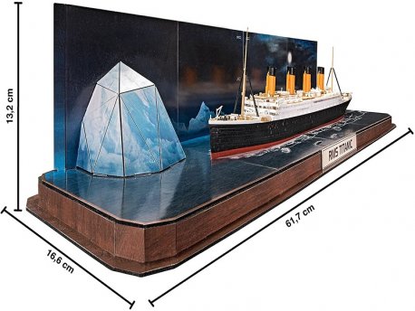 REVELL Maketa RMS Titanic +3D Puzzle(Iceberg) Easy-Click System RV05599